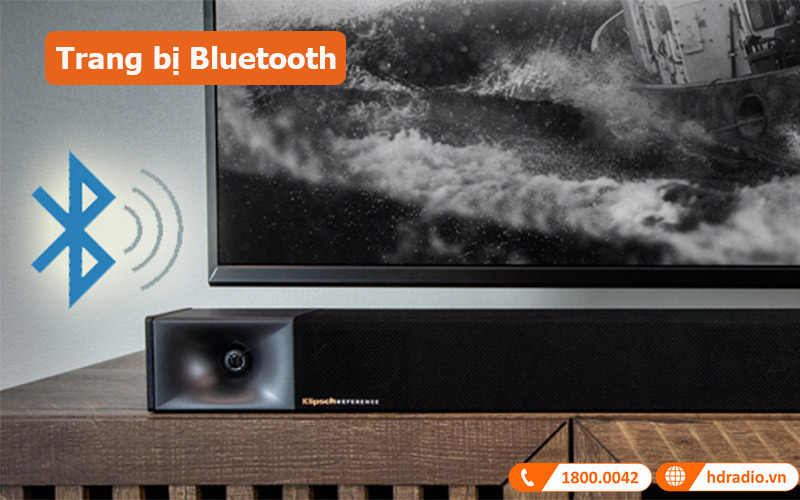 Loa soundbar Klipsch Cinema 400 trang bị bluetooth