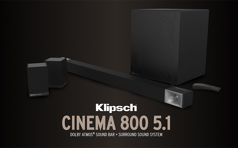 Loa soundbar Klipsch Cinema 800 5.1 System