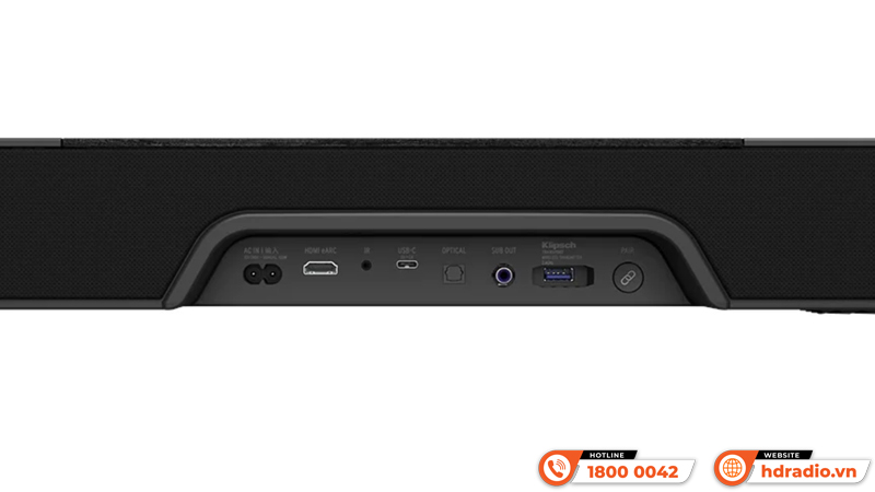 Flexus Core 100 có cổng kết nối đa dạng