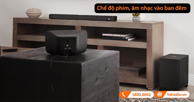 Chế độ phim, âm nhạc vào ban đêm