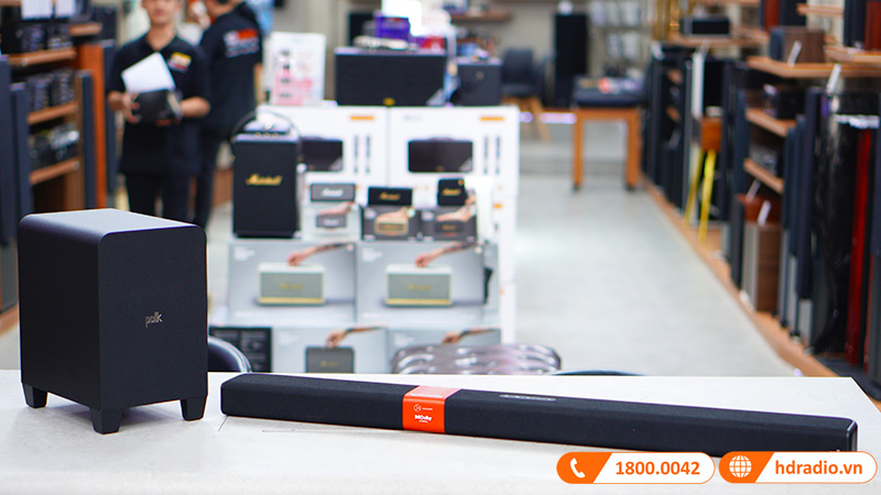 Mua loa soundbar Polk Signa S4 chính hãng tại HDRadio