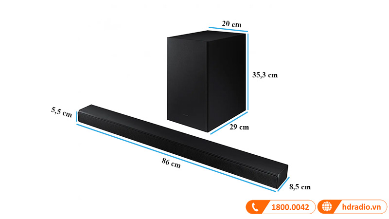 Loa Soundbar Samsung HW-A550 Loa Soundbar Samsung HW-A550