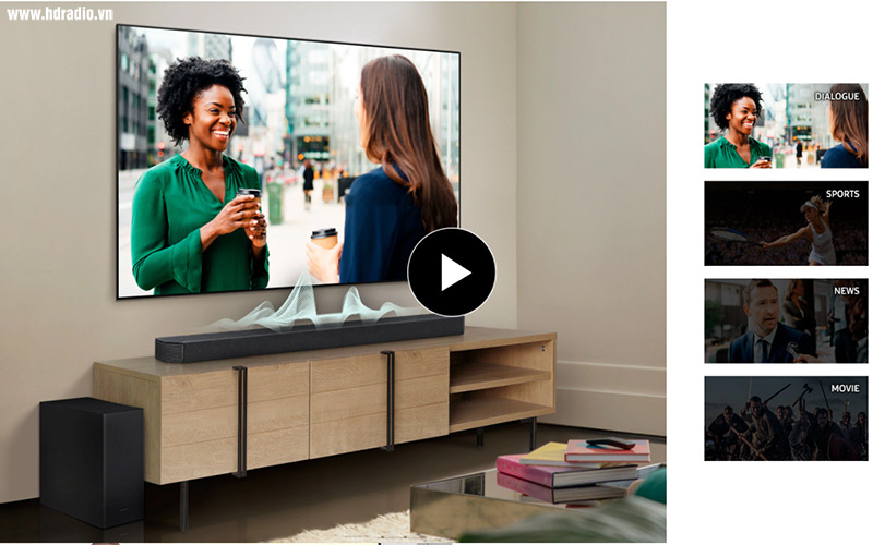 Loa soundbar Samsung HWQ950A