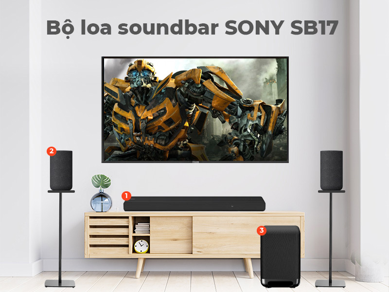 Bộ loa soundbar Sony SB17