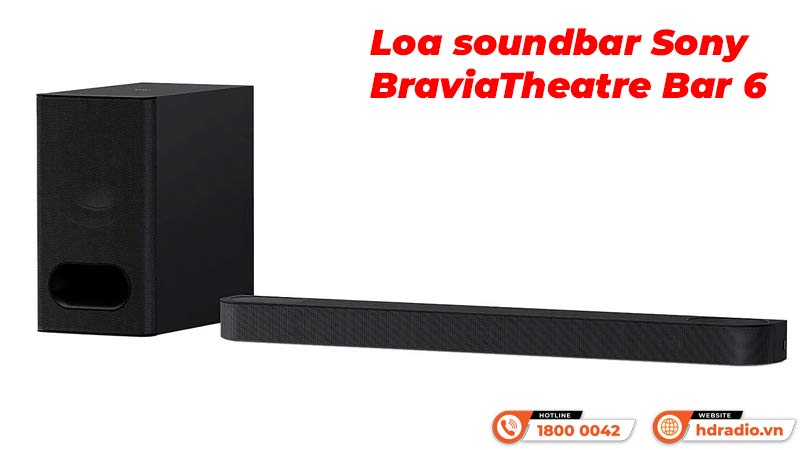 Loa soundbar Sony BraviaTheatre Bar 6