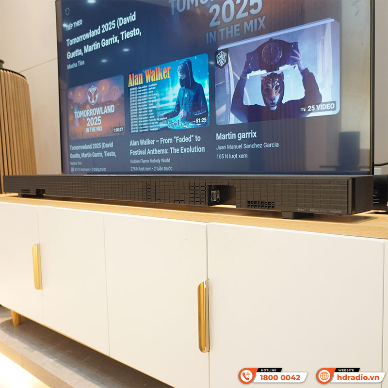 Loa Soundbar Sony HT-A9000 (Bravia Theatre Bar 9) Công Suất 585W, 360 Spatial Sound Mapping, Wifi, Bluetooth, HDMI eARC-7