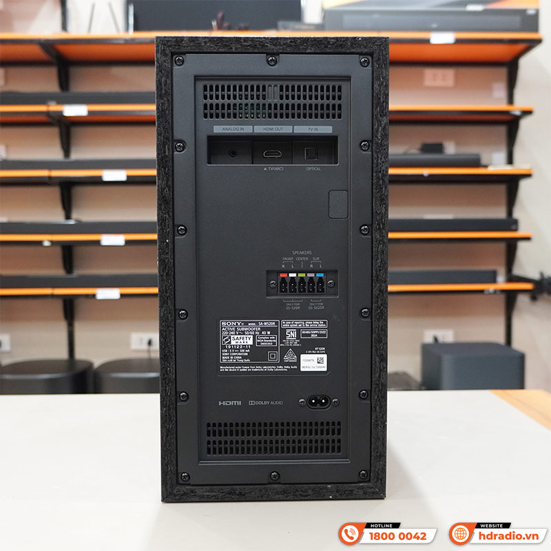 Loa soundbar Sony HT-S20R, 5.1 Kênh, Giả Lập Âm Thanh Vòm Dolby Digital, Công suất 400W, Bluetooth, Optical, USB, HDMI ARC-12