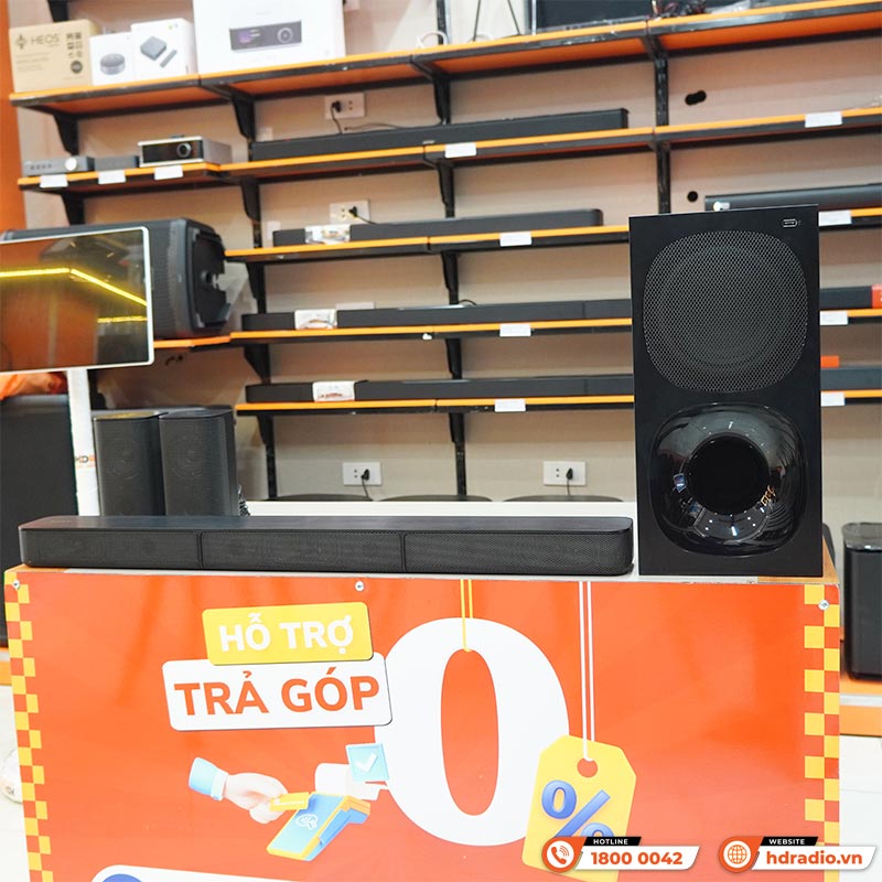 Loa soundbar Sony HT-S20R, 5.1 Kênh, Giả Lập Âm Thanh Vòm Dolby Digital, Công suất 400W, Bluetooth, Optical, USB, HDMI ARC-2