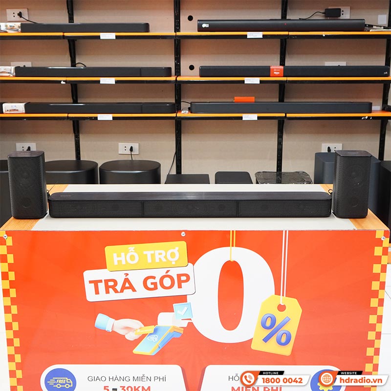 Loa soundbar Sony HT-S20R, 5.1 Kênh, Giả Lập Âm Thanh Vòm Dolby Digital, Công suất 400W, Bluetooth, Optical, USB, HDMI ARC-3