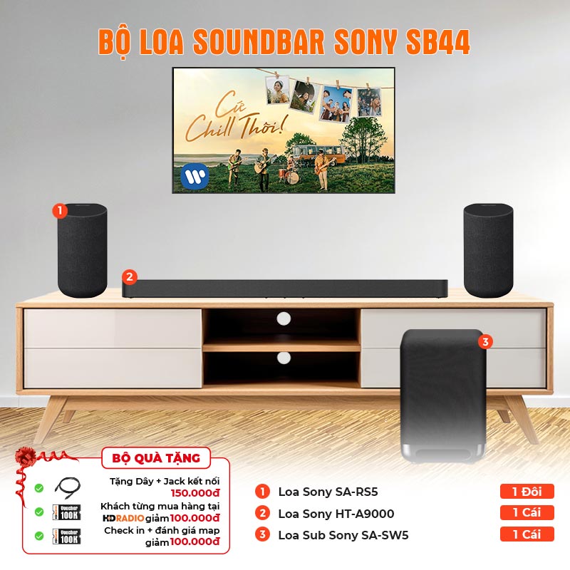 Bộ loa soundbar Sony SB44
