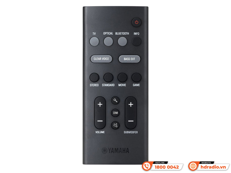 Điều khiển Loa soundbar Yamaha ATS-B30