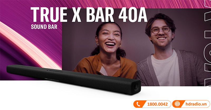 Loa soundbar Yamaha SR-X40A