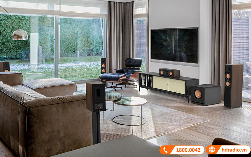 Loa sub Klipsch RP-1000SW ứng dụng thực tế