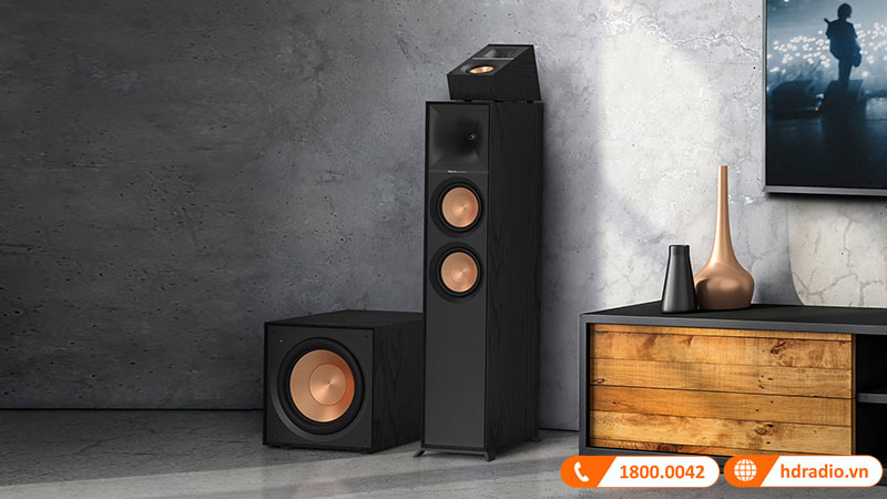 loa sub karaoke klipsch r-101sw
