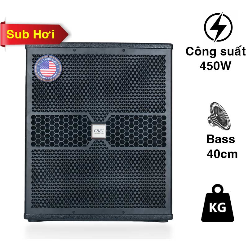 Loa Sub CAVS KS115, Bass 40cm, 450W