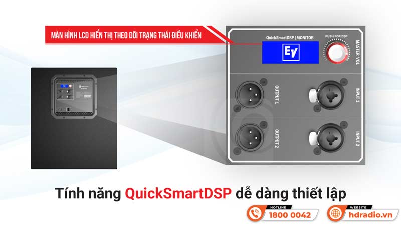 Điều khiển Loa Sub EV ELX200-18SP