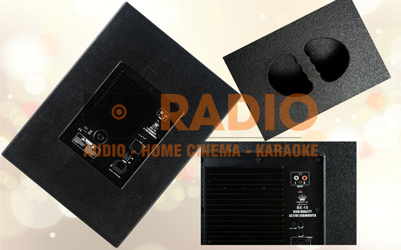 Kết hợp Loa sub BossElac BE 15