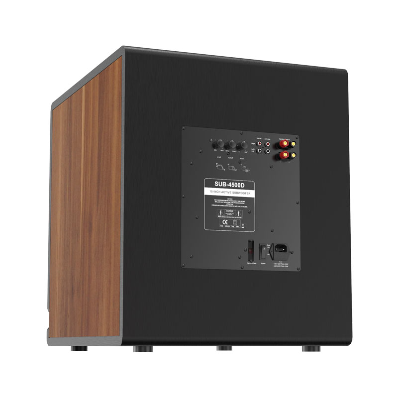 Loa Sub Paramax 4500D mặt sau