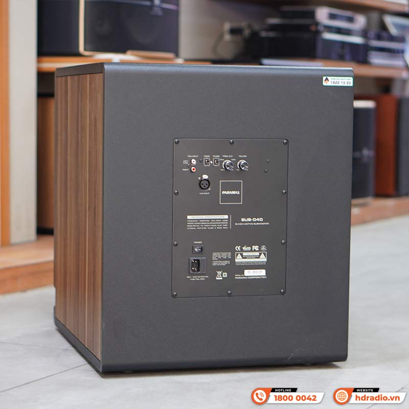 Loa Sub Paramax D40, Bass 40cm, 800W (Peak)-8