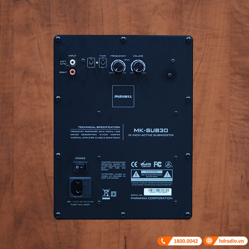 Loa Sub Paramax MK Sub30