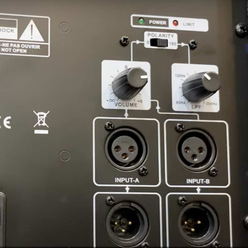 Loa Sub Wharfedale T-SUB AX15B, Bass 40cm, Công suất 700W-4