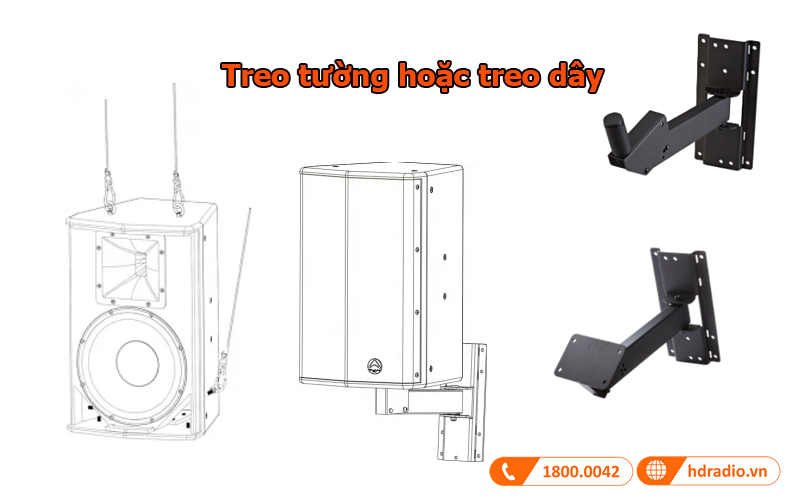 Gia treo loa wharfedale pro sigma-x10