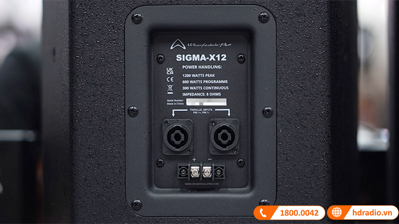 Loa Wharfedale Sigma X12 ảnh thực tế 