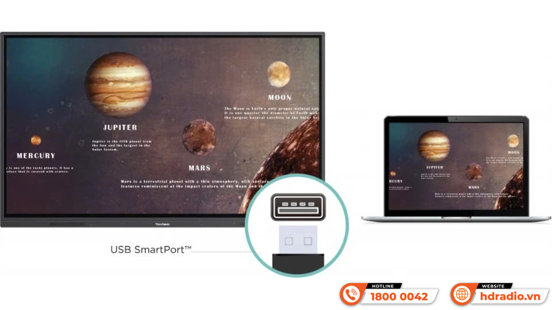  Màn hình tương tác Viewsonic IFP6533