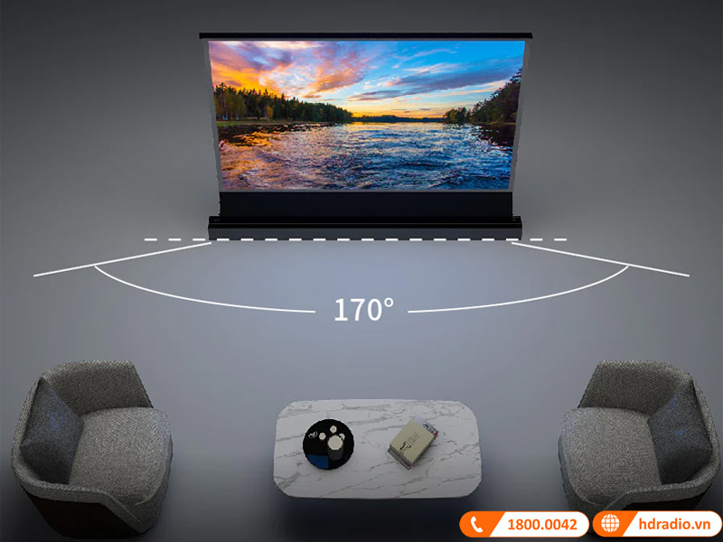 Màn chiếu quang học Vividstorm VSDSTUST110H