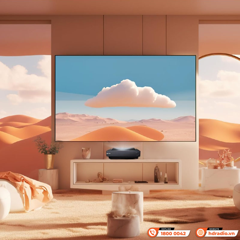 Màn chiếu quang học Vividstorm VCVFFUST120H, (120 Inch,16:9) Dùng Cho Máy Chiếu Gần-4