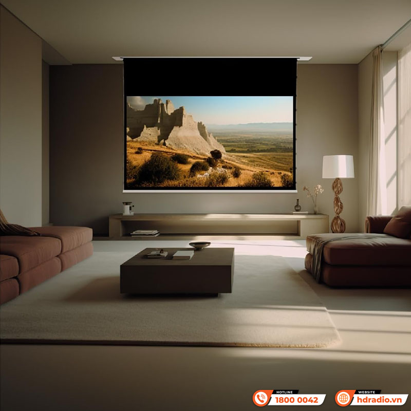 Màn chiếu âm trần Vividstorm VPCLW120H-7