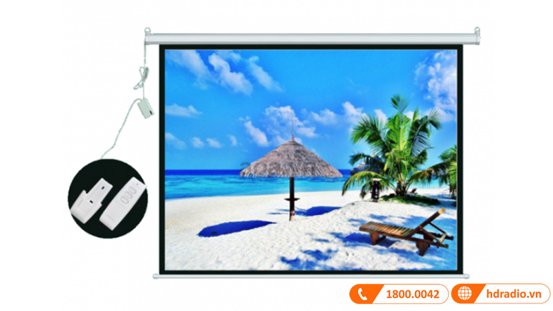 Màn chiếu điện Apollo 150 inch