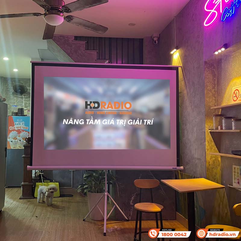 Màn chiếu 3 chân Dalite, Kích thước từ 72 inch - 150 inch-2