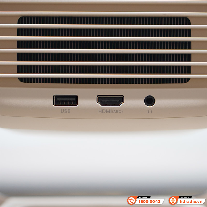 Máy Chiếu Jmgo N1S Nano, 460 ISO Lumens (552 ANSI Lumens), Full HD (1920x1080p) 60-180 inch, Google TV, Android TV 11, Bluetooth, Wifi, HDMI, USB-8