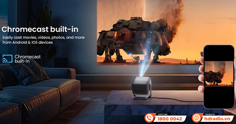 Chromecast Máy Chiếu Jmgo N1S SE