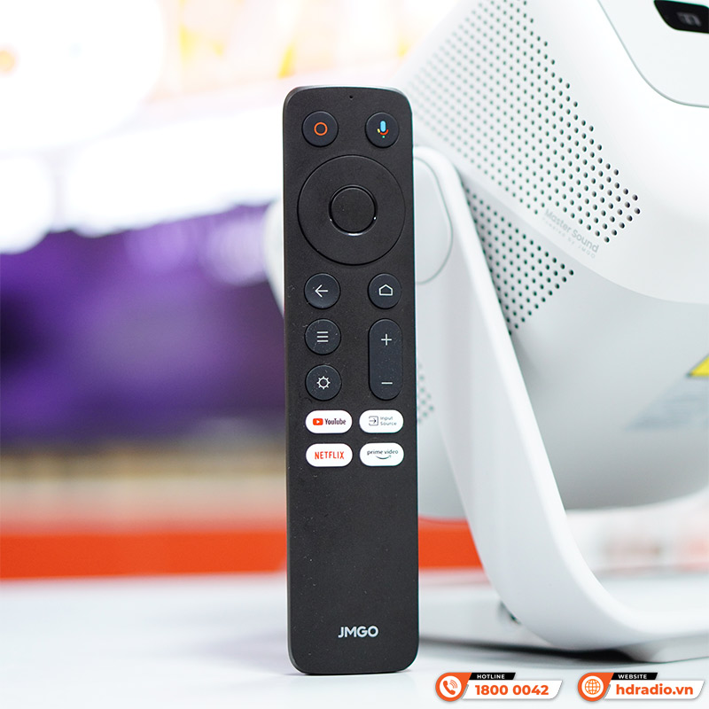 Máy Chiếu Jmgo N1s, 900 ANSI Lumens, Full HD (1920x1080p) 40-180 inch, Bluetooth, Wifi, USB, HDMI, Google TV-9