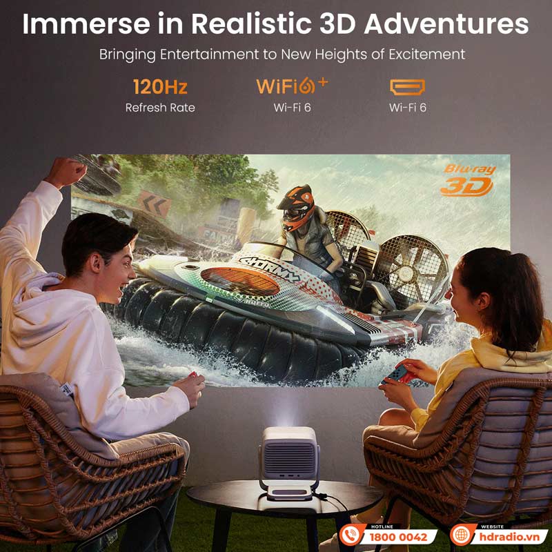 Kết nối Máy Chiếu Jmgo N1s