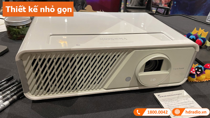 Máy chiếu ViewSonic X1 thiết kế nhỏ gọn