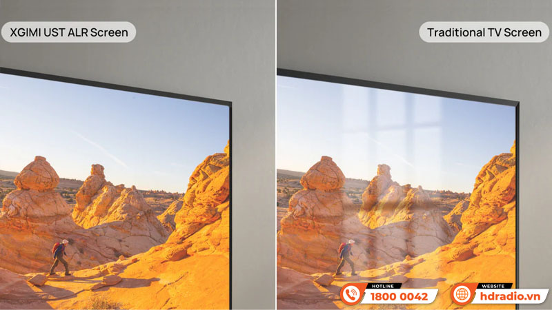 Màn chiếu ALR siêu gần XGIMI 100 inch