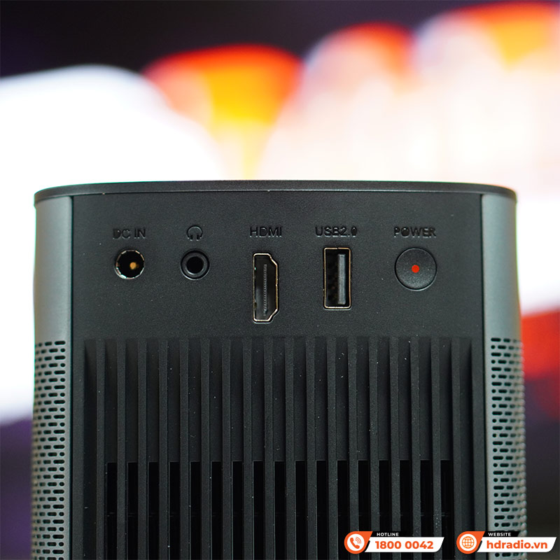 Máy Chiếu XGIMI Halo+ (Plus), Pin 2,5h, 700 ISO Lumens (840 ANSI Lumens), Full HD (1920 x 1080p) 40-200 inch, WiFi, Bluetooth 5.0-6