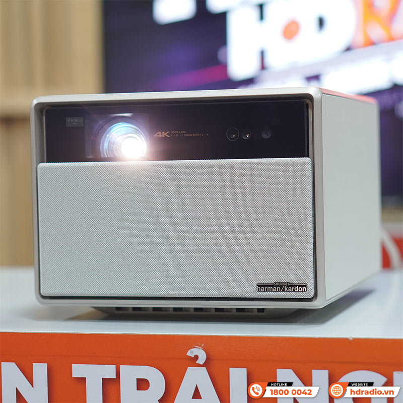 Máy Chiếu XGIMI Horizon Ultra, 2300 ISO Lumens (2760 ANSI Lumens), 4K (3840 x 2160) 30-300 inch, HDMI/ARC, USB, Android TV 11-2
