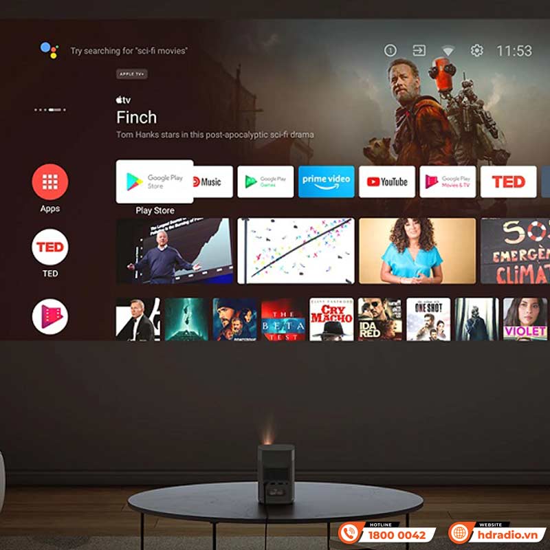 Android TV 11.0 Máy chiếu XGIMI Mogo 2 Pro