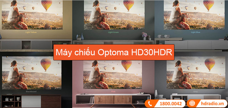 Máy chiếu siêu sáng Optoma HD30HDR