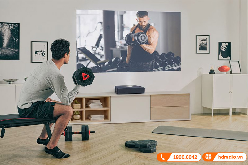 Thiết kế máy chiếu Optoma L1+