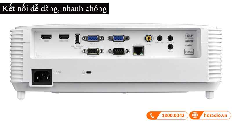 May chieu Optoma W319ST