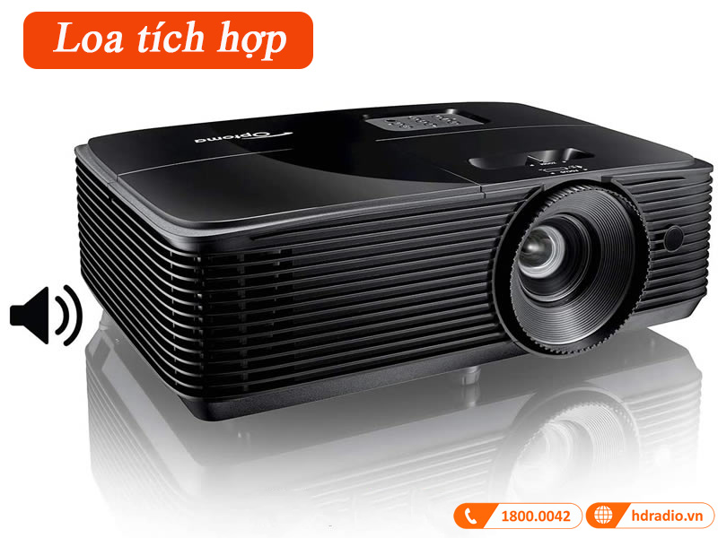 loa tich hop may chieu optoma w400lve