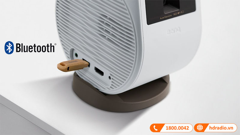 kết nối linh hoạt cả có dây và không dây bluetooth