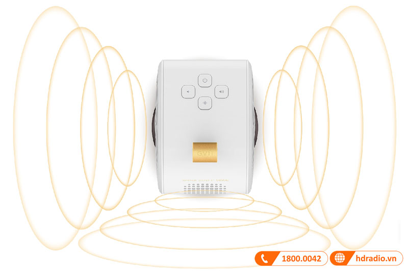 trang bị loa Bass 270 độ bùng nổ