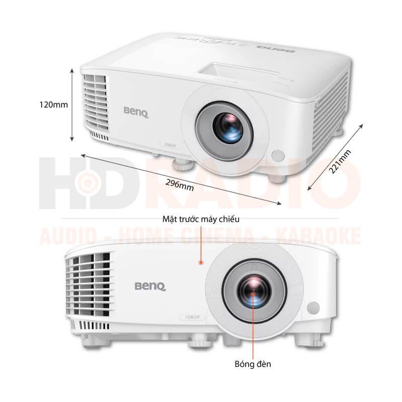 Chú thích Máy chiếu BenQ MH560 