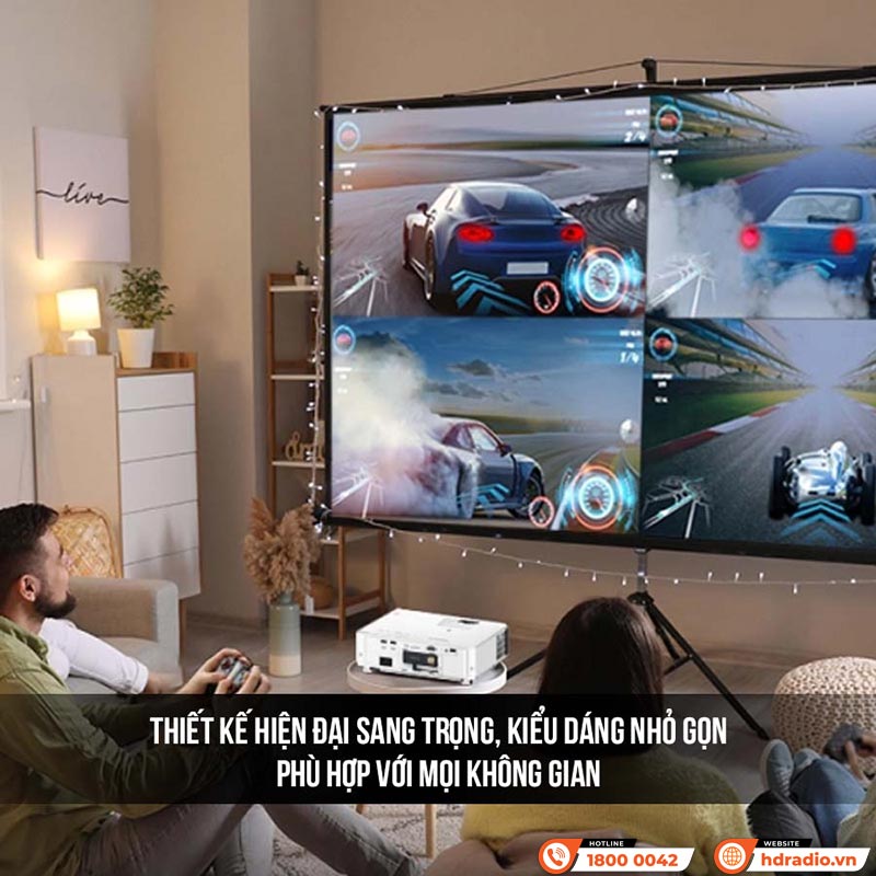 Máy Chiếu 4K BenQ TK700, 3200 ANSI Lumens, 4K HDR, Chuyên Game-2